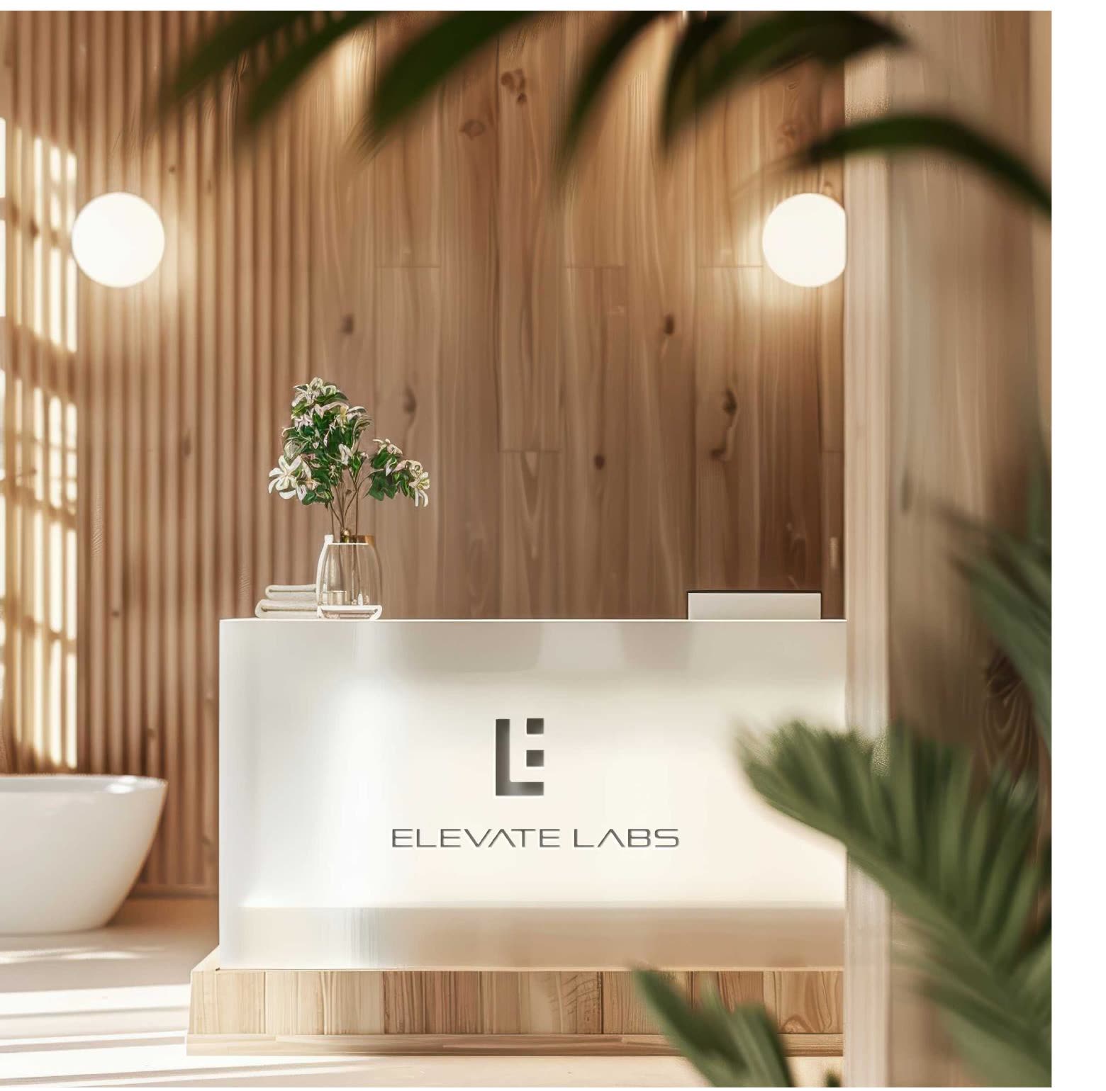 ELEVATE LABS longevity clinic reception at Luma Biohacking Resort