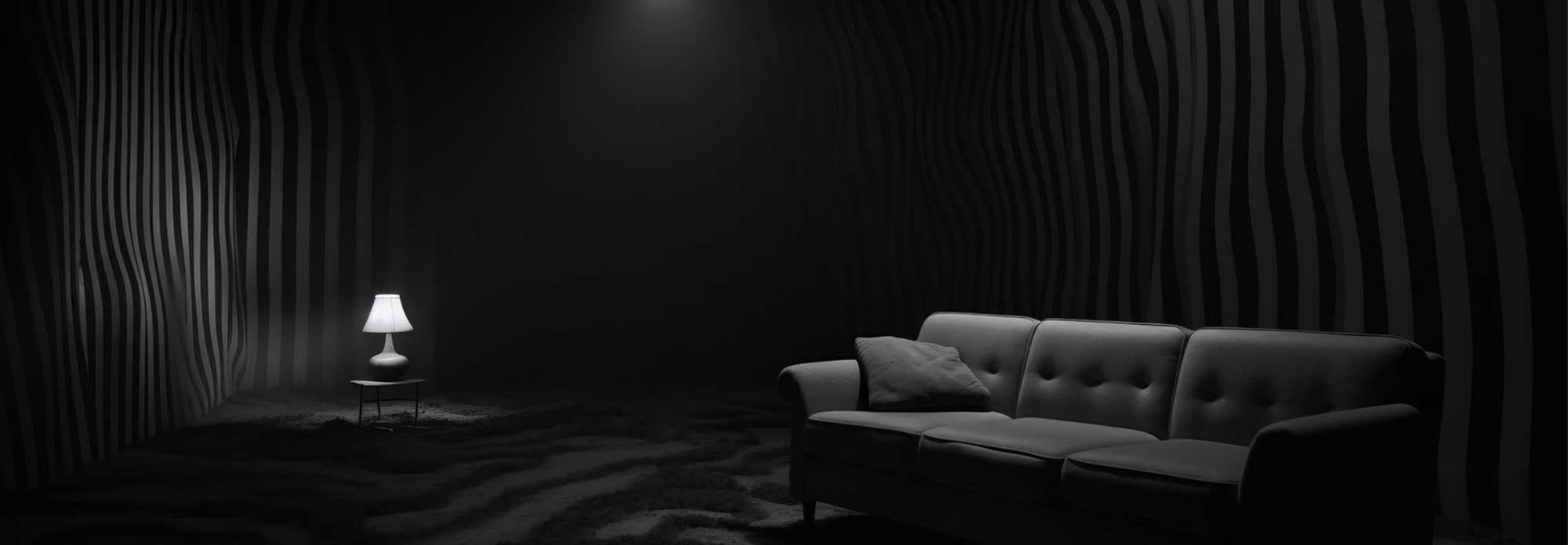 Dark retreat room, total darkness, Luma Biohacking Resort
